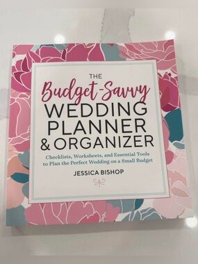 The Budget-Savvy Wedding Planner & Organizer - Pink Floral